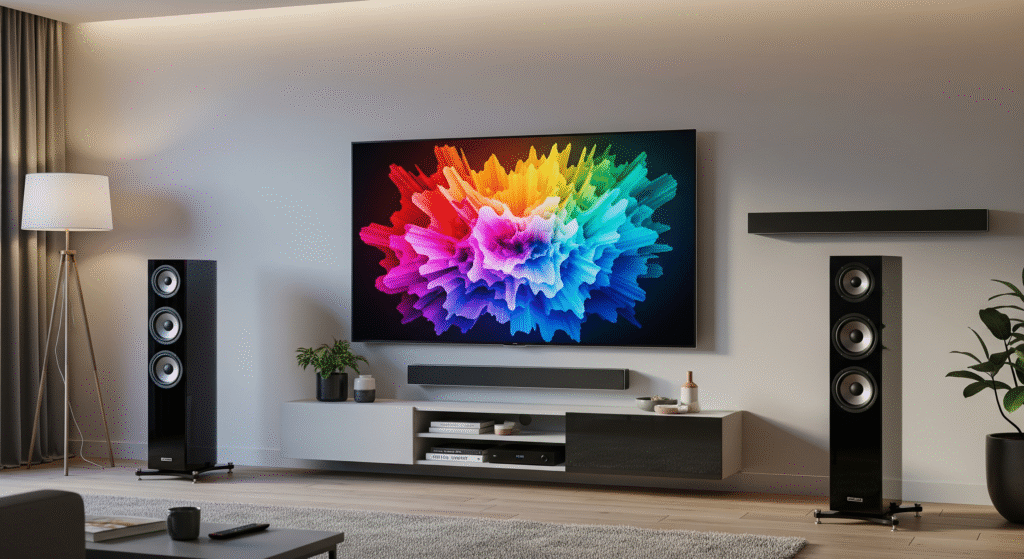 home entertainment setup