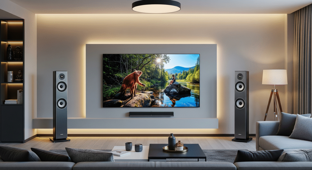 Speakers with a Smart Tv