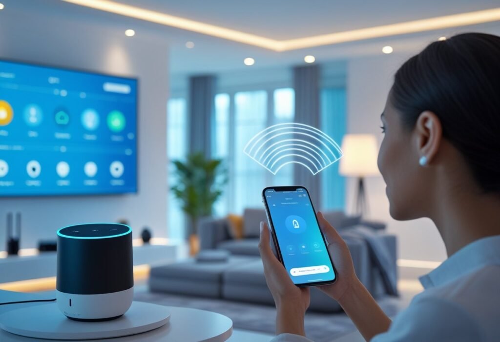 voice-controlled speaker with Google Assistant