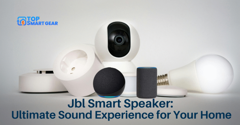 Jbl Smart Speaker Ultimate Sound Experience for Your Home