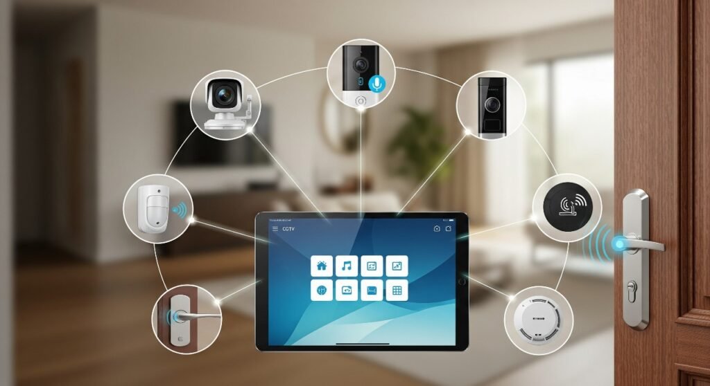 wireless home security system