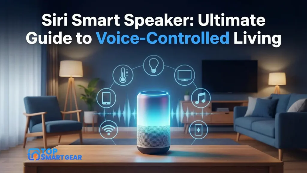 Siri Smart Speaker Ultimate Guide to Voice-Controlled Living