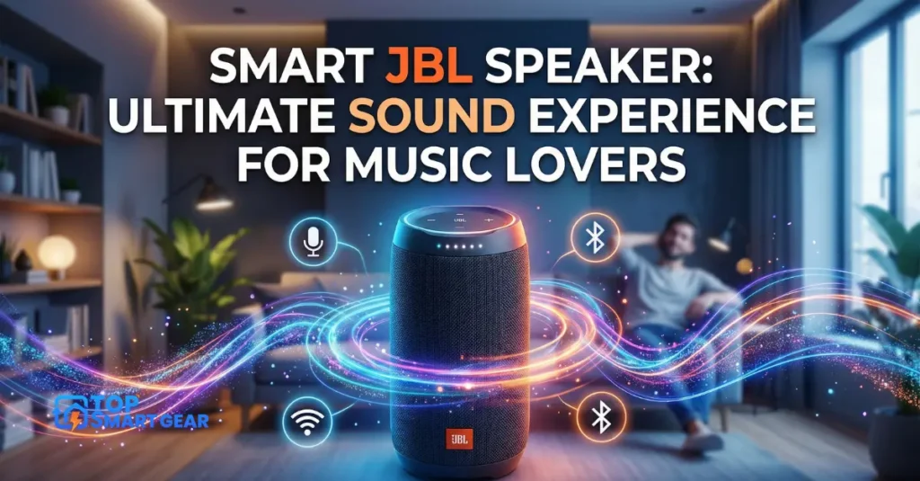 Smart JBL Speaker Ultimate Sound Experience for Music Lovers