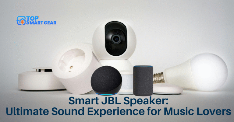 Smart JBL Speaker Ultimate Sound Experience for Music Lovers