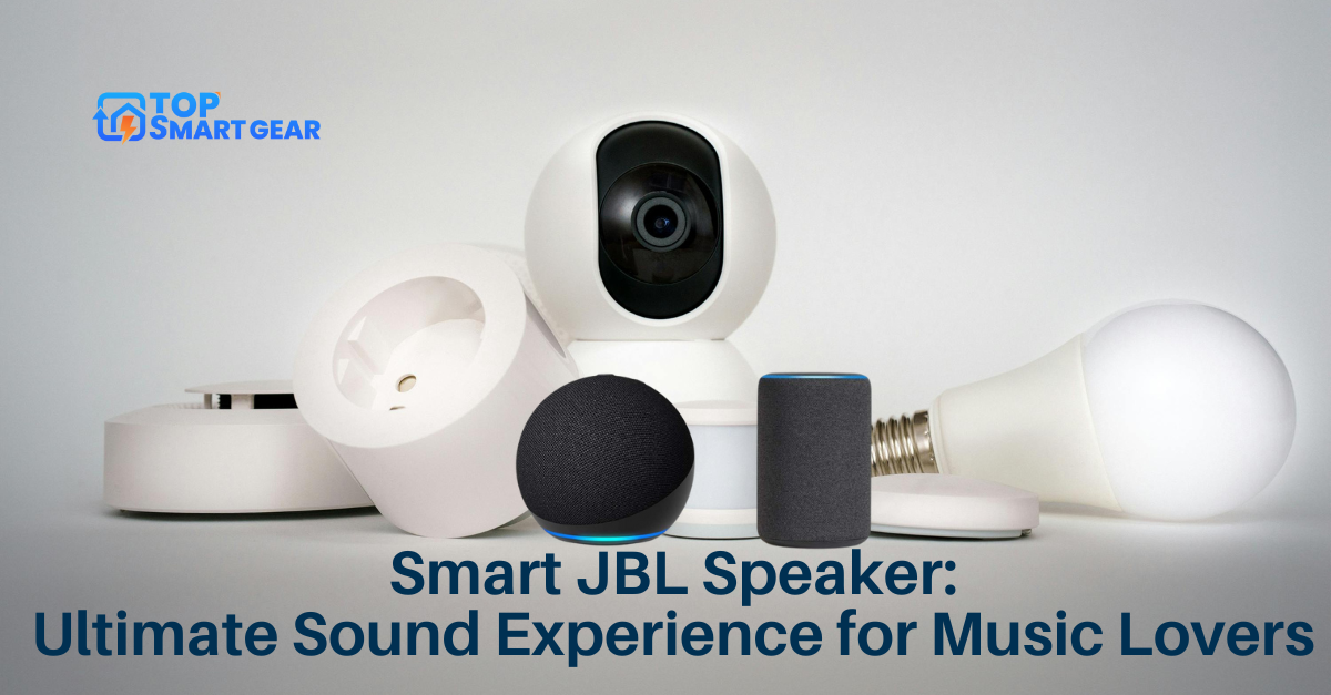 Smart JBL Speaker Ultimate Sound Experience for Music Lovers