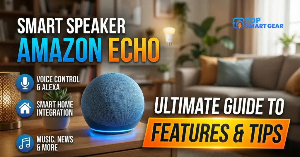 Smart Speaker Amazon Echo Ultimate Guide to Features & Tips