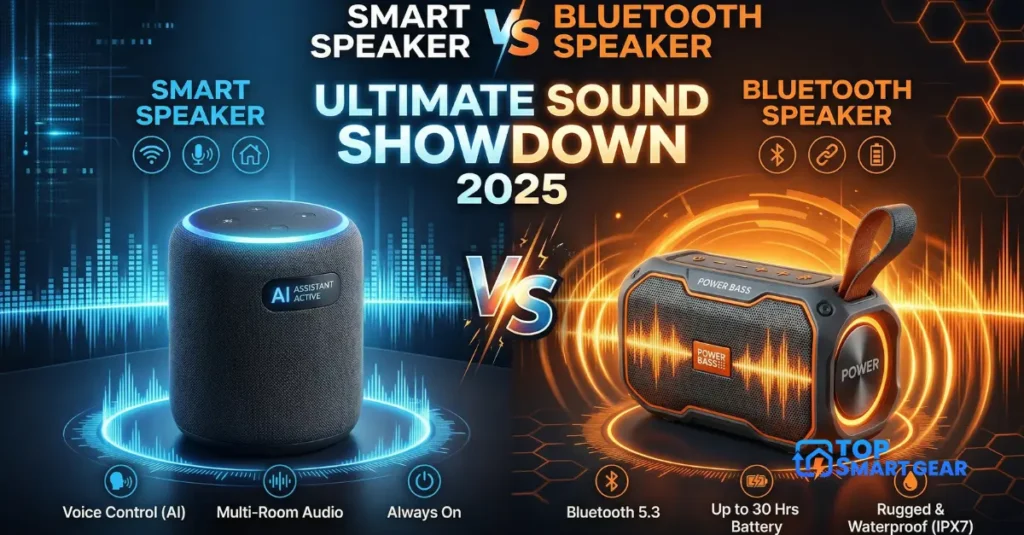 Smart Speaker Vs Bluetooth Speaker Ultimate Sound Showdown 2025