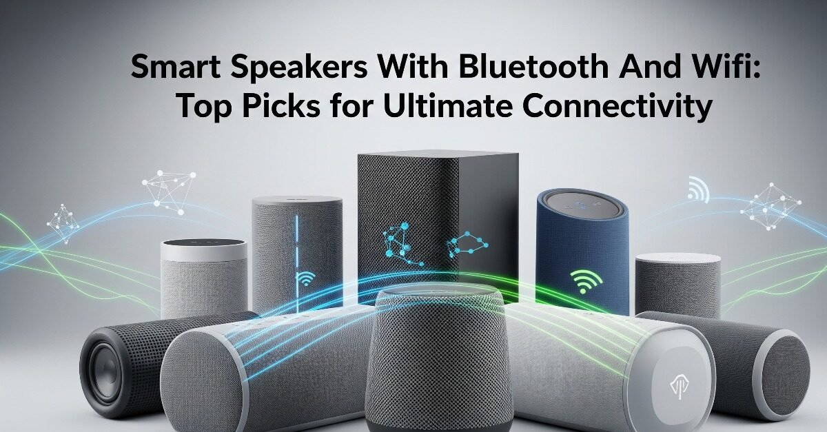 Smart Speakers With Bluetooth And Wifi Top Picks for Ultimate Connectivity