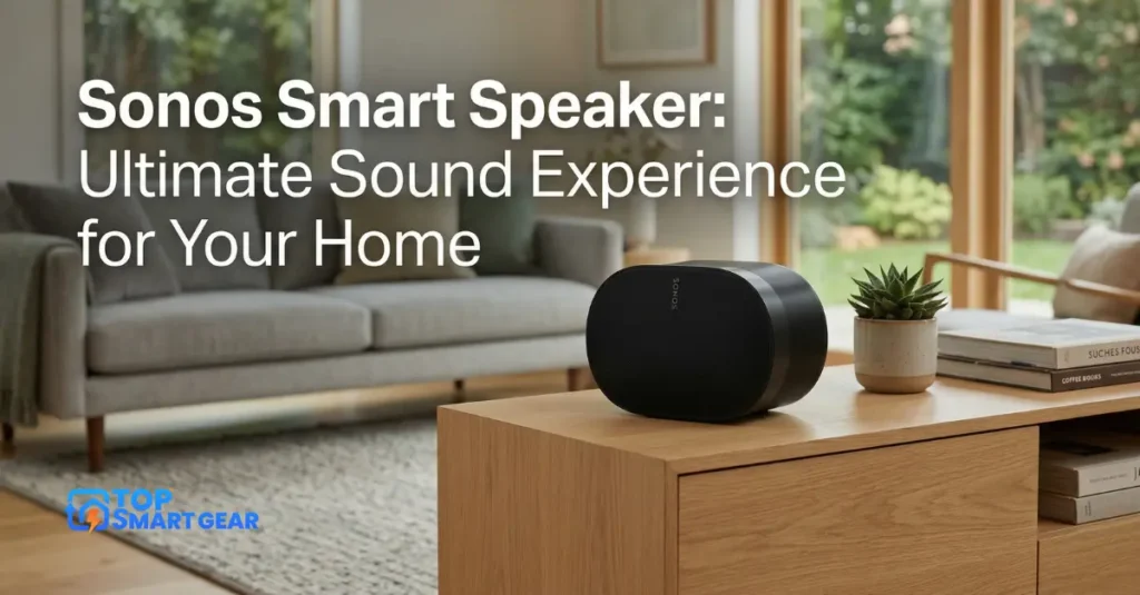 Sonos Smart Speaker Ultimate Sound Experience for Your Home