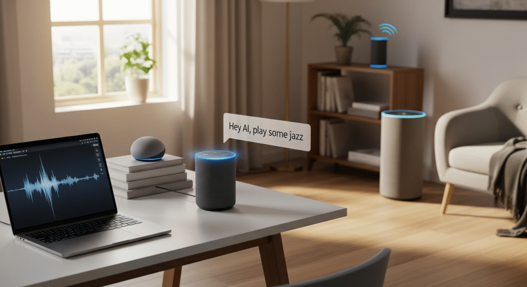 voice recognition in smart speakers