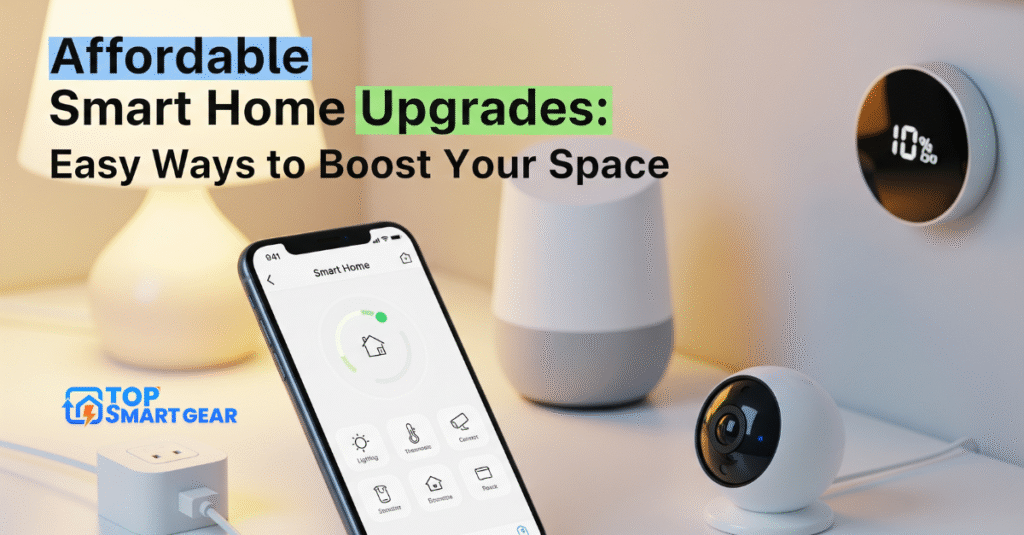 Affordable Smart Home Upgrades Easy Ways to Boost Your Space