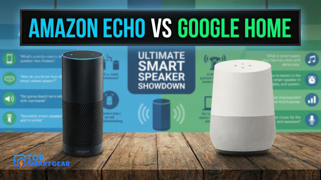 Amazon Echo Vs Google Home Ultimate Smart Speaker Showdown