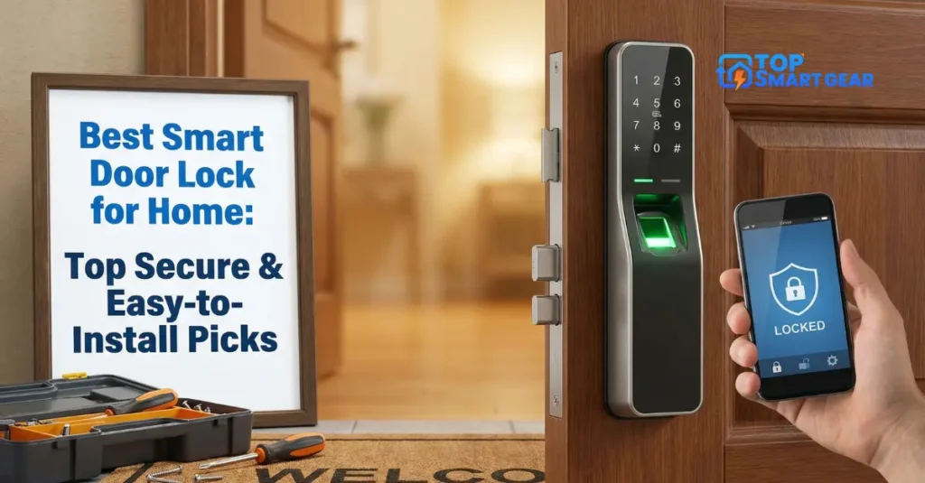 Best Smart Door Lock for Home Top Secure & Easy-to-Install Picks