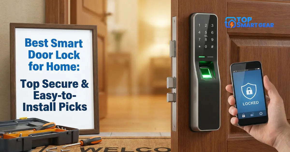 Best Smart Door Lock for Home: Top Secure & Easy-to-Install