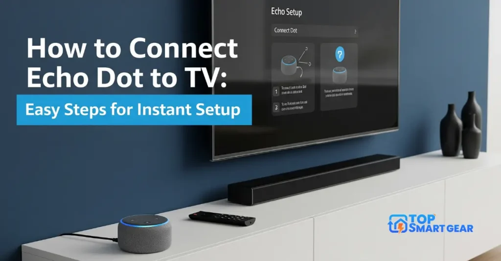 How to Connect Echo Dot to TV Easy Steps for Instant Setup