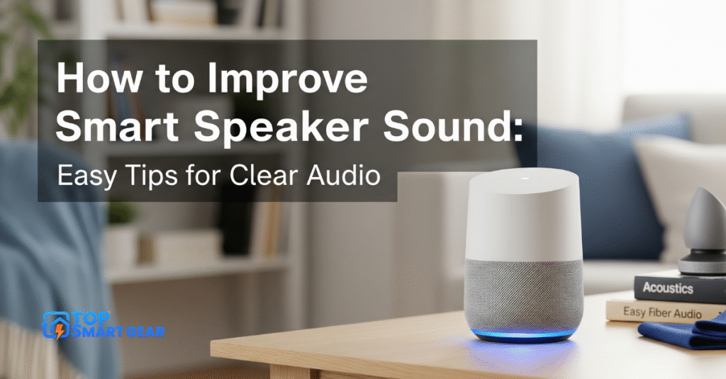 How to Improve Smart Speaker Sound Easy Tips for Clear Audio