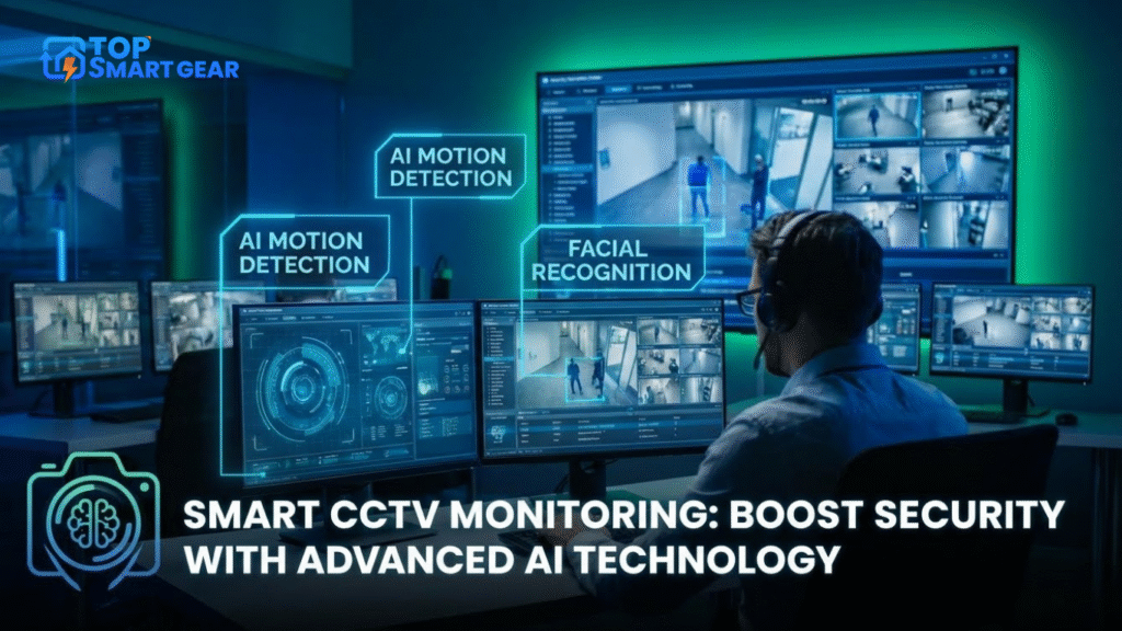 Smart CCtv Monitoring Boost Security with Advanced AI Technology