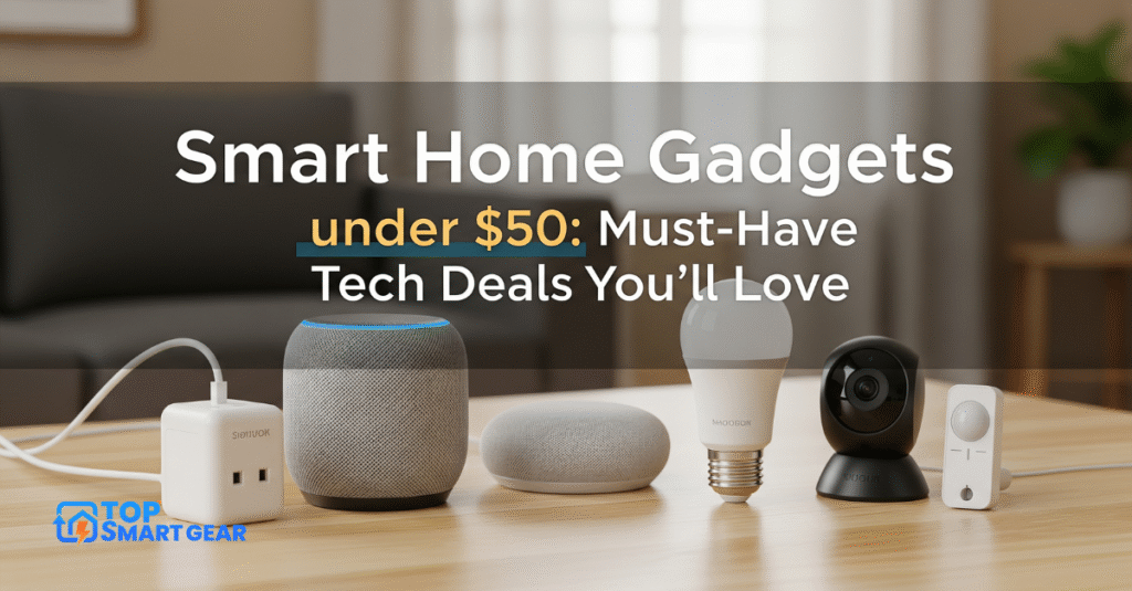 Smart Home Gadgets under $50 Must-Have Tech Deals You’ll Love