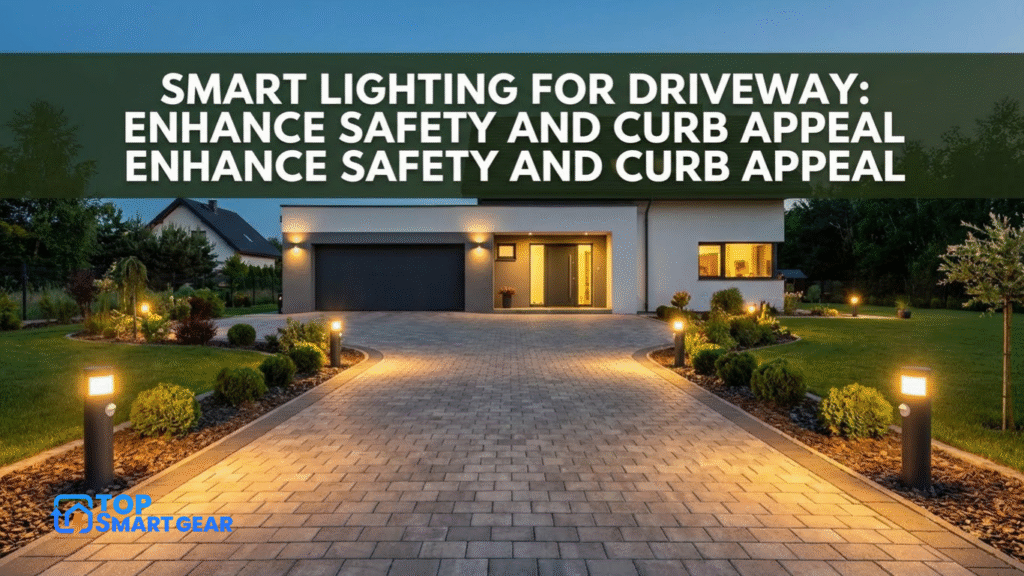 Smart Lighting for Driveway Enhance Safety and Curb Appeal