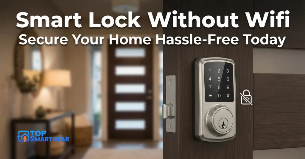 Smart Lock Without Wifi Secure Your Home Hassle-Free Today