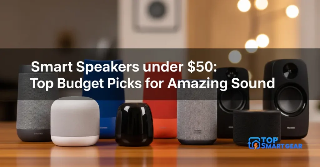 Smart Speakers under $50 Top Budget Picks for Amazing Sound