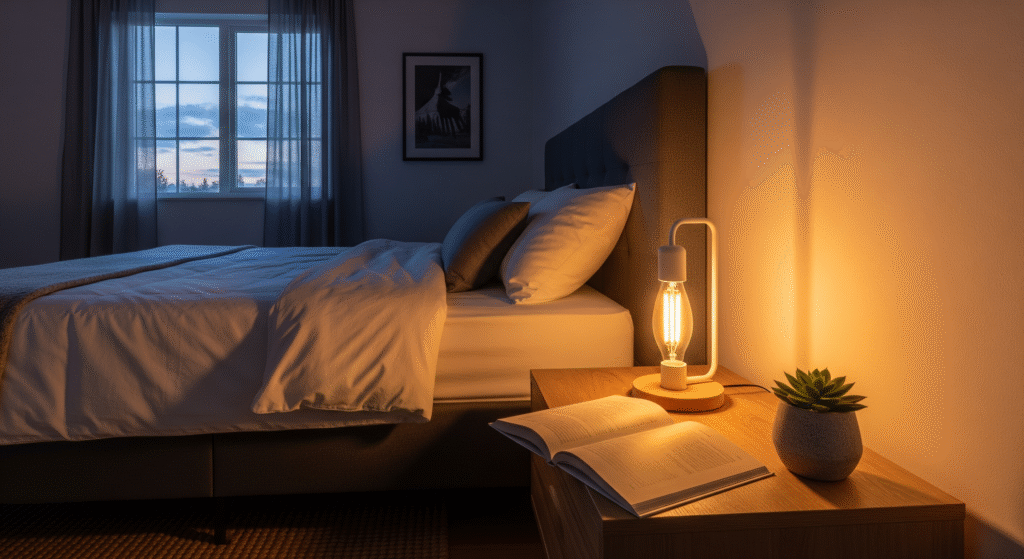 Smart bulb for bedroom