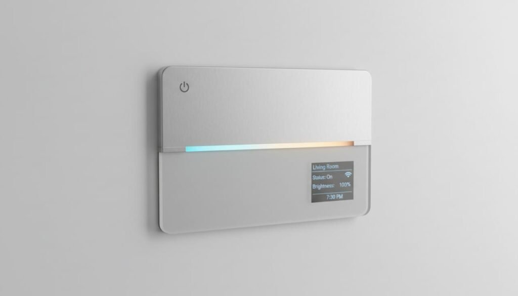 Smart wall switch
