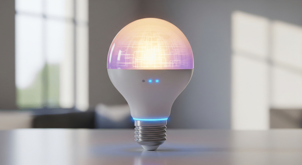 Voice-controlled lighting