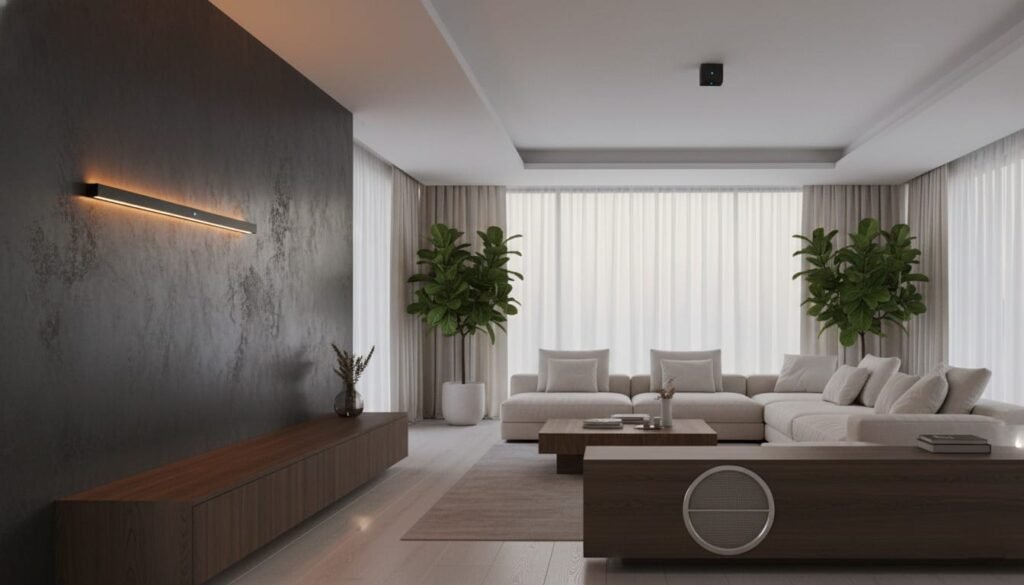 smart lighting system with motion control