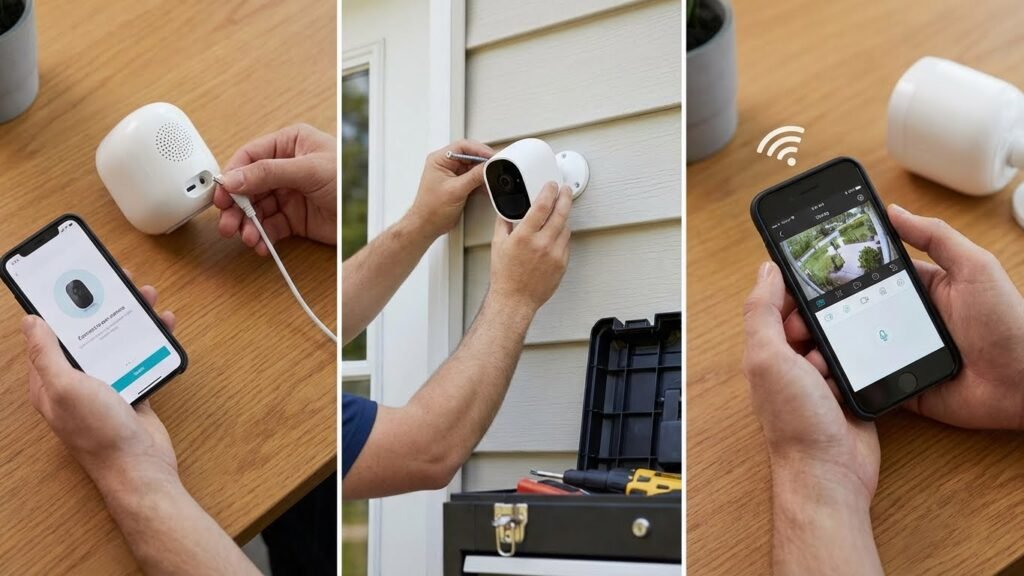 orion smart wireless security camera setup