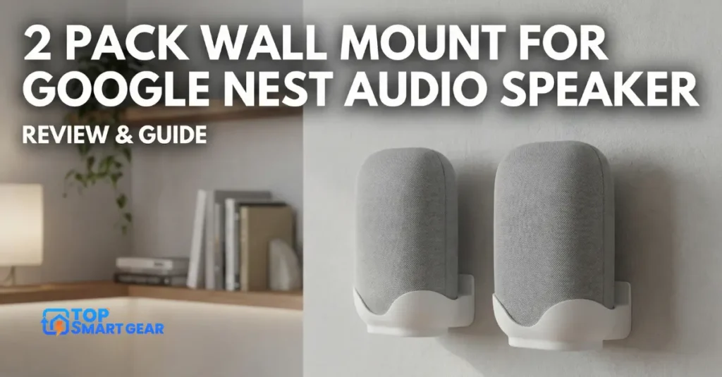 2 Pack Wall Mount for Google Nest Audio Speaker Review & Guide