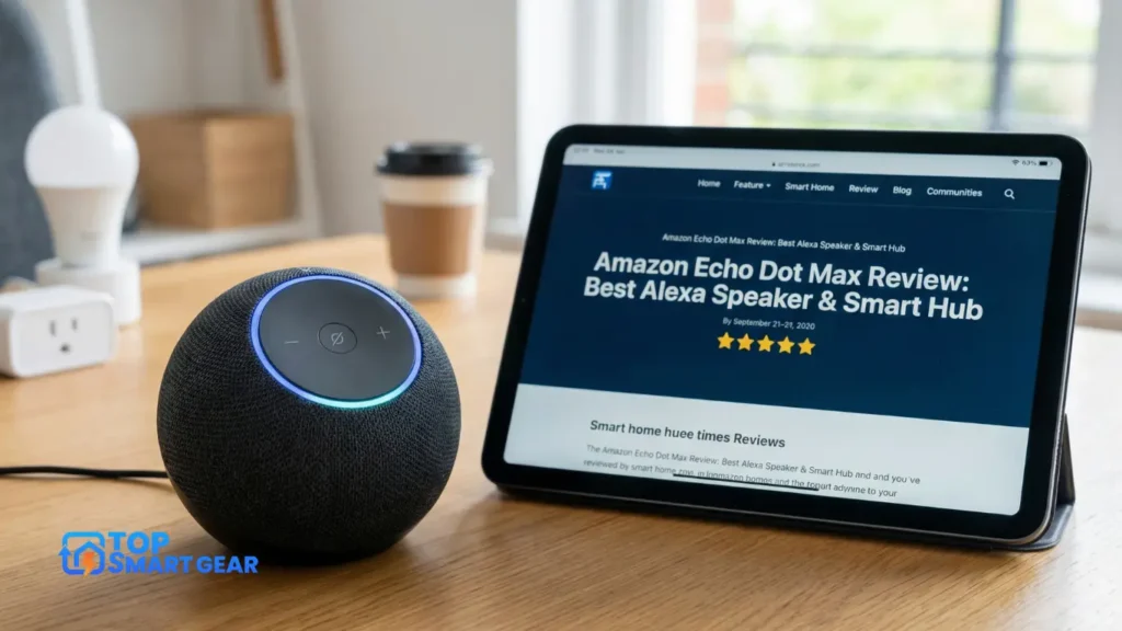 Amazon Echo Dot Max (Graphite) Review Best Alexa Speaker & Smart Hub
