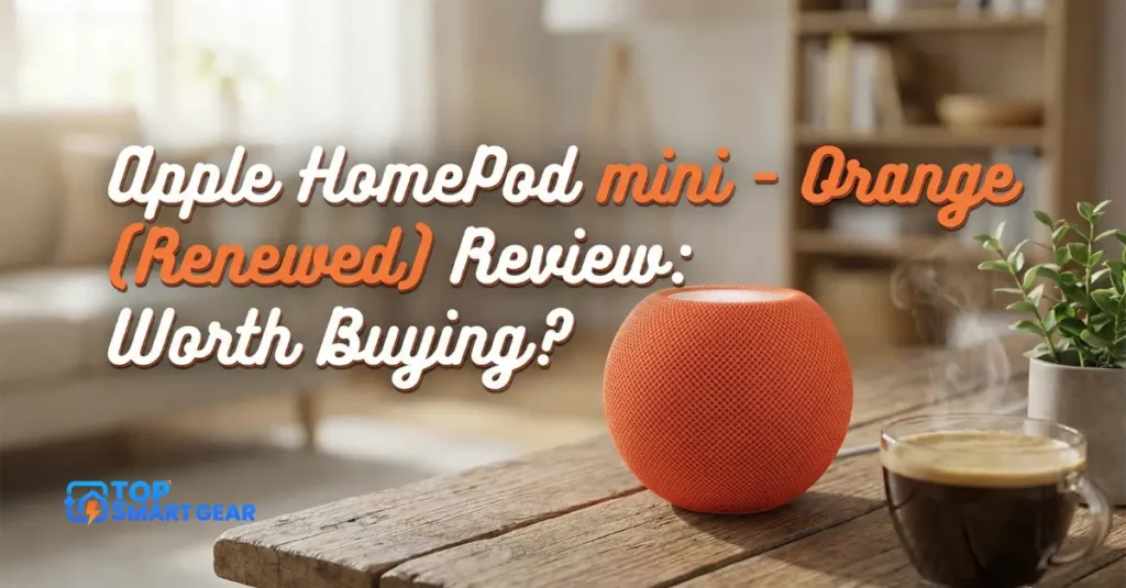 Apple HomePod mini - Orange (Renewed) Review Worth Buying