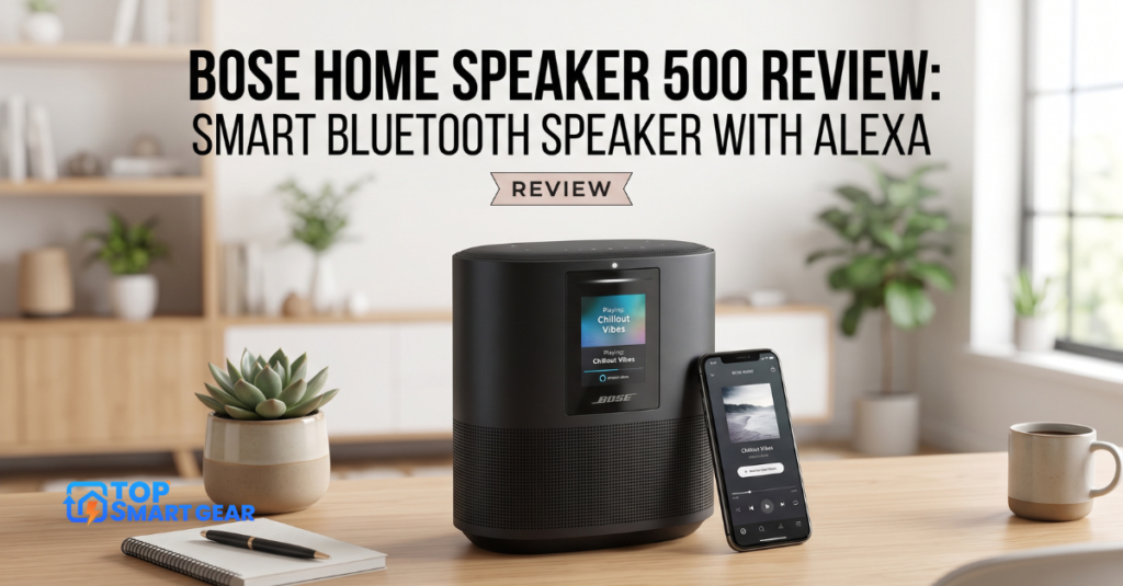 Bose Home Speaker 500 Review Smart Bluetooth Speaker with Alexa