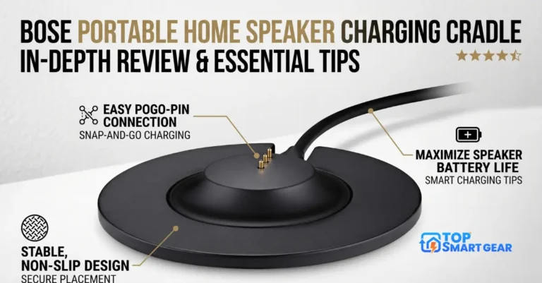 Bose Portable Home Speaker Charging Cradle, Black Review & Tips