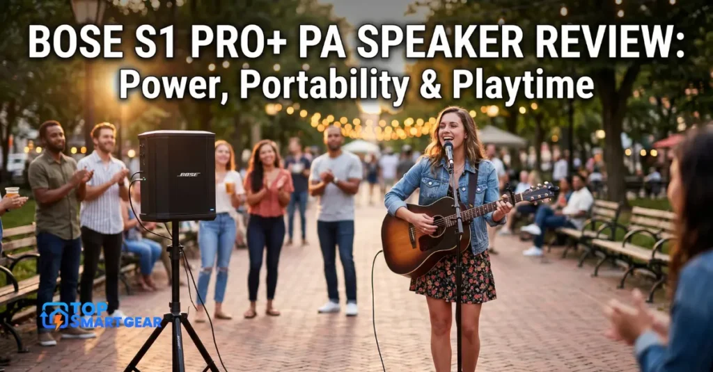 Bose S1 Pro+ PA Speaker Review Power, Portability & Playtime