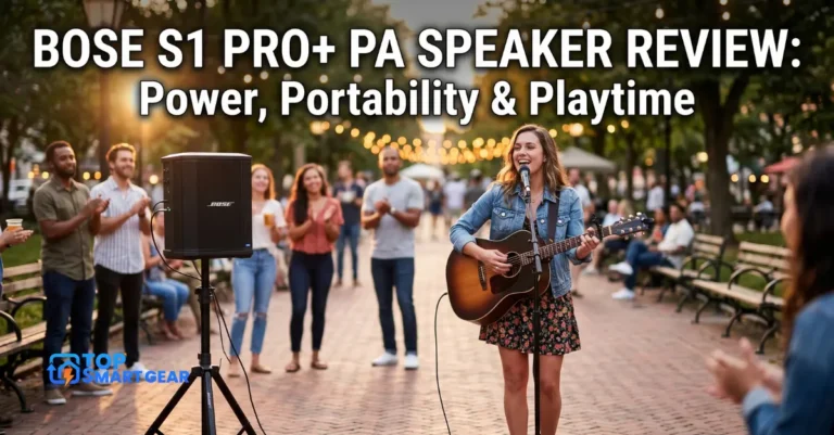 Bose S1 Pro+ PA Speaker Review Power, Portability & Playtime