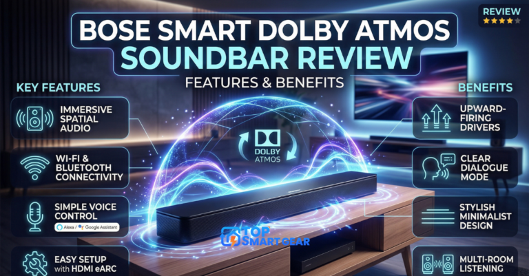 Bose Smart Dolby Atmos Soundbar Review Features & Benefits