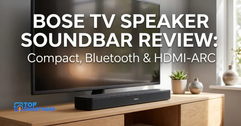 Bose TV Speaker Soundbar Review Compact, Bluetooth & HDMI-ARC