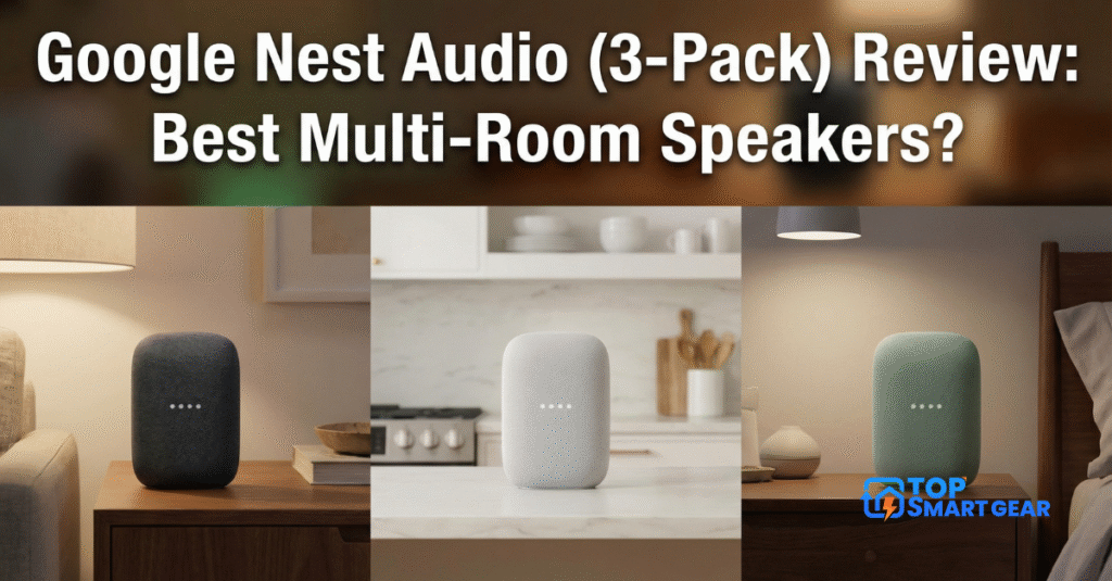 Google Nest Audio (3-Pack) Review Best Multi-Room Speakers