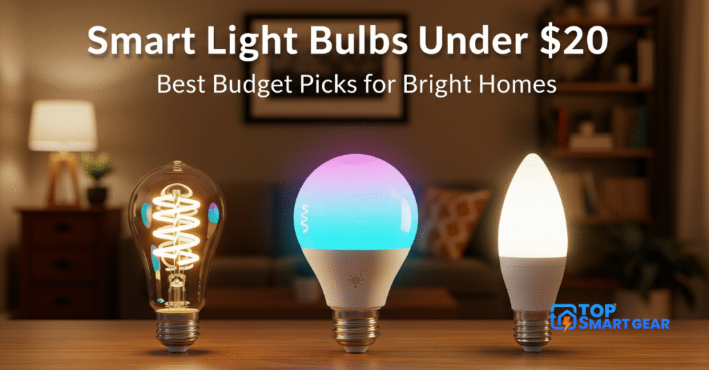 Smart Light Bulbs under $20: Best Budget Picks for Bright Homes