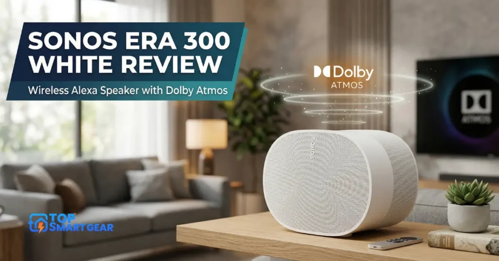 Sonos Era 300 White Review Wireless Alexa Speaker with Dolby Atmos