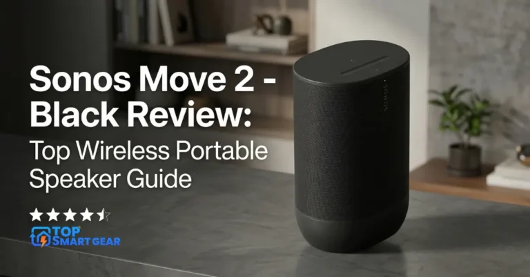 Sonos Move 2 - Black Review Top Wireless Portable Speaker Guide