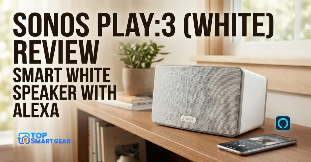 Sonos Play3 (White) Review – Smart White Speaker with Alexa