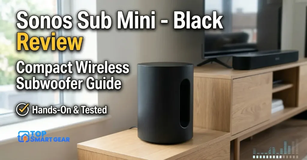 Sonos Sub Mini - Black Review Compact Wireless Subwoofer Guide