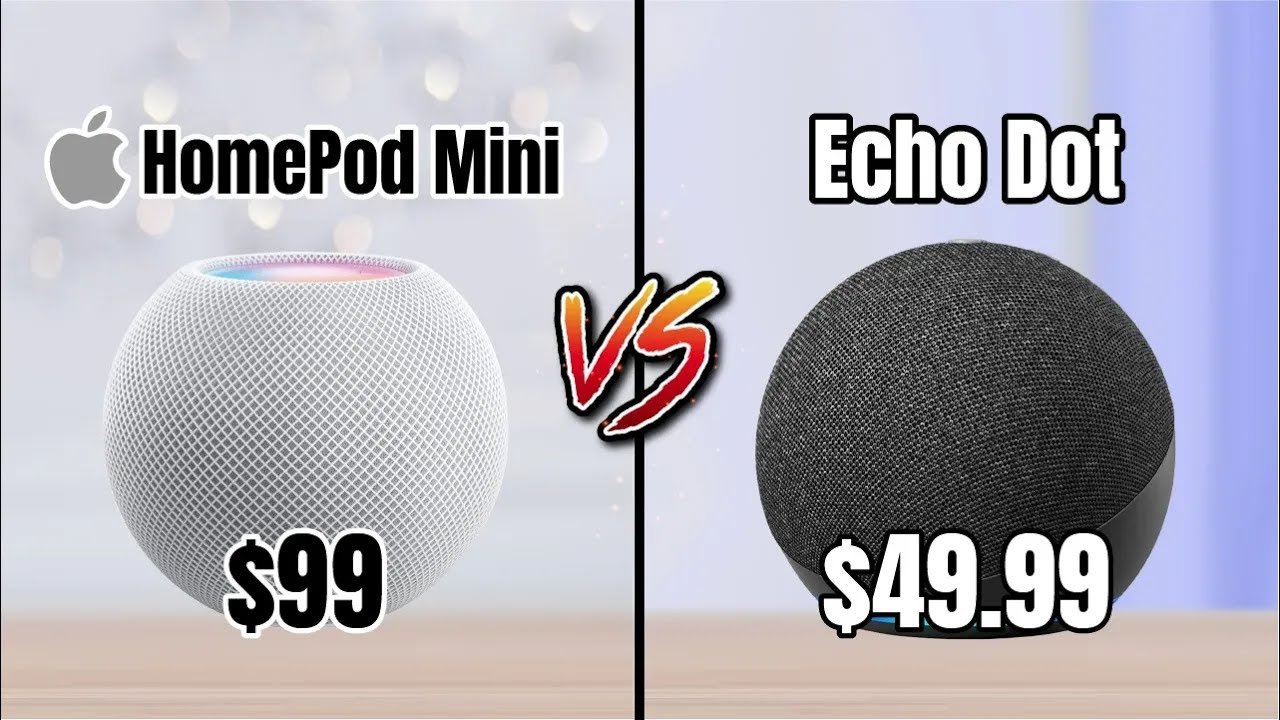 HomePod Mini vs Echo Dot comparison