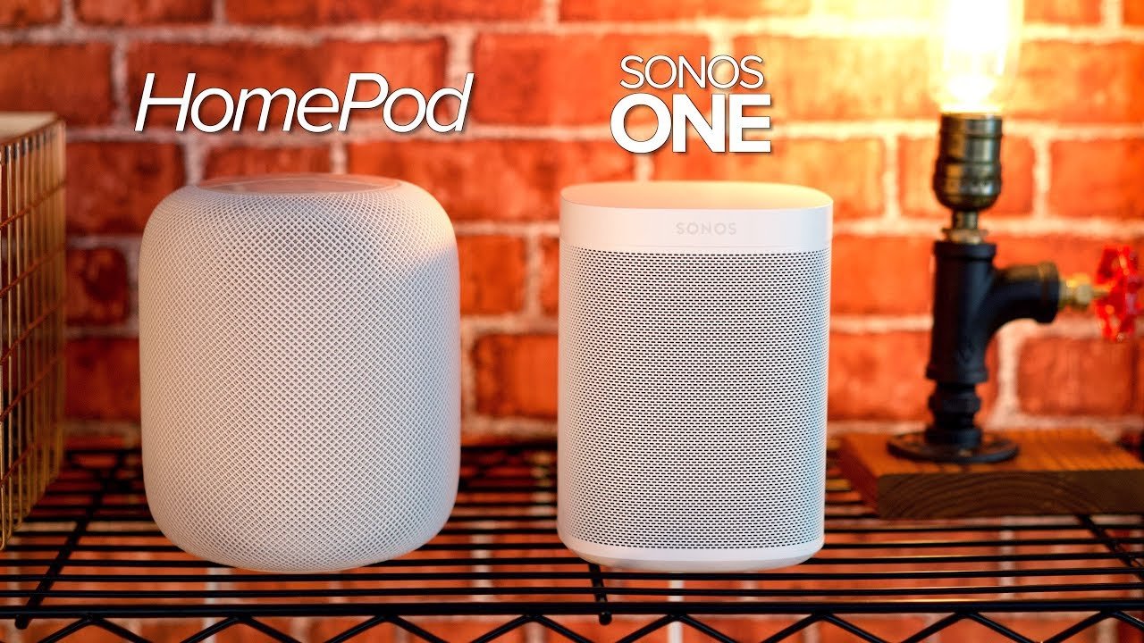 Sonos One vs Apple HomePod comparison