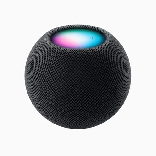 HomePod mini black smart speaker