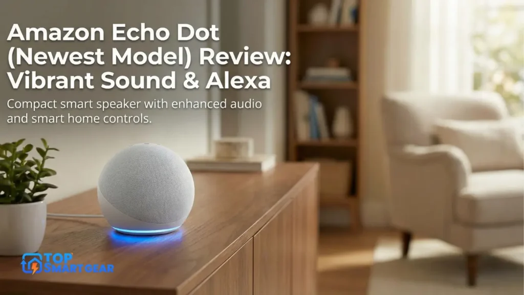 Amazon Echo Dot (newest model) Review Vibrant Sound & Alexa