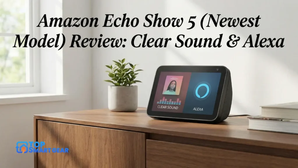 Amazon Echo Show 5 (Newest Model) Review Clear Sound & Alexa